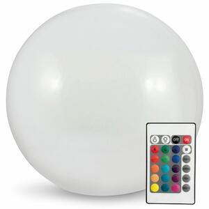 Goldlux Kula Led solární stojací lampa 1x W bílá 311351