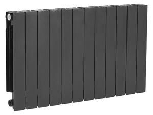 KFA Armatura ADR pokojový radiátor 57x96.6 cm podłączenie boční grafitová 763-120-61