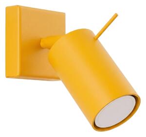 Sollux Lighting Nástěnné svítidlo RING žluté