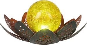 Globo Lighting Solar solární stojací lampa 1x0.06 W zelená-zlatá 33655