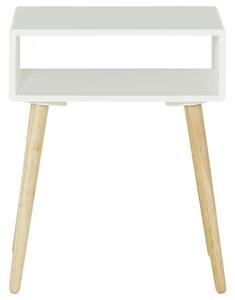 Přístavný stolek NOTTE bílá