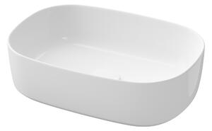 Cersanit City umyvadlo 47x32 cm obdélníkový na pult bílá lesk K35-109