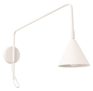 Sollux Lighting Nástěnné svítidlo NOX 1 béžové s vypínačem