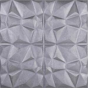 Samolepící pěnové 3D panely RS011-3, cena za kus, rozměr 70 x 69 cm, diamant stříbrný, IMPOL TRADE