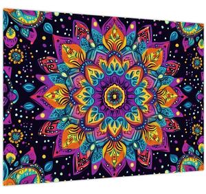 Obraz - Kaleidoskopická mandala (70x50 cm)