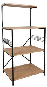 Hanah Home Kuchyňský regál ANEMON 60 cm borovice