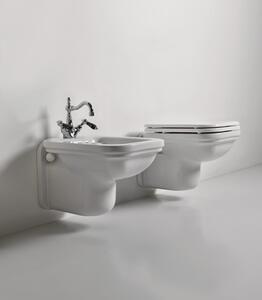 Závěsný bidet WALDORF 37x55cm, bílý