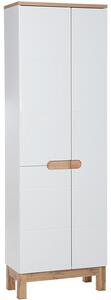 Koupelnová vysoká skříňka BALI WHITE 2D 60 cm