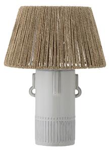 Bílý stolní lampa Rama z kameniny BLOOMINGVILLE