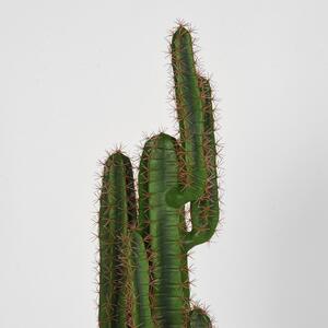 Umělý kaktus - zelený plast