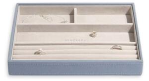 Stackers, Box na šperky Dusky Blue Classic Ring & Bracelet Layer | modrošedá 73742