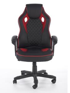 Herní židle Baffin - černá / červená