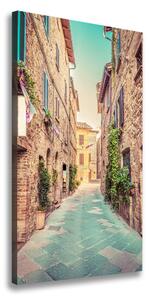 Vertikální Foto obraz na plátně Italské uličky ocv-101884635