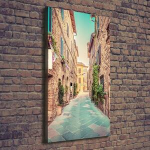 Vertikální Foto obraz na plátně Italské uličky ocv-101884635