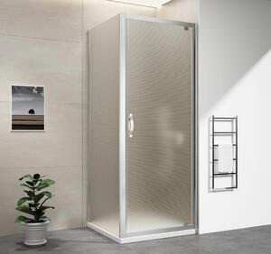 SIGMA SIMPLY Obdélníkový sprchový kout s výklopnými dveřmi 800x750mm L/R varianta, cihlové sklo