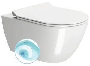 Závěsné WC set Sapho PURA otevřený splachovací kruh 881511
