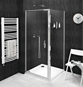 SIGMA SIMPLY Rohový sprchový kout s výklopnými dveřmi 800x800mm L/R varianta, čiré sklo