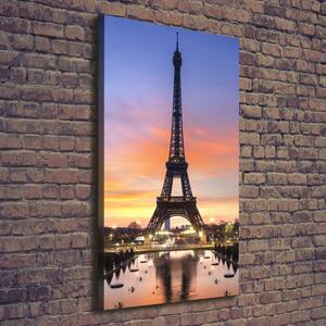 Vertikální Foto obraz na plátně Eiffelová věž Paříž ocv-102504106