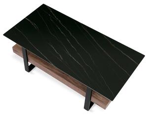 Stůl konferenční keramika 120x60 černý mramor AHG-286 BK