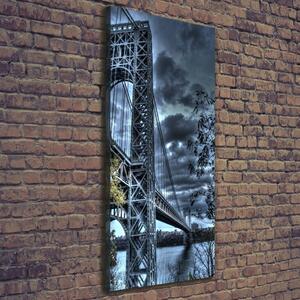Vertikální Foto obraz na plátně Most New York ocv-102968699