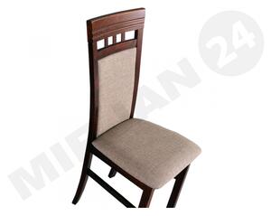 Židle Figaro, Barva dřeva: bílá, Potah: 19 - Jasmine 61 Mirjan24 5902928443424
