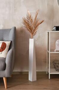 Váza HYDRON, sklolaminát, výška 80 cm, bílý