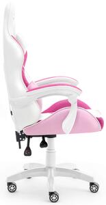 Herní židle Rainbow Pink Mesh