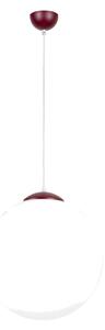 Sollux Lighting Závěsné svítidlo UGO 40 bordó