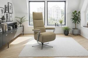 RELAXAČNÍ KŘESLO, textil, olivově zelená Sit & More - Online Only křesla & taburety, Online Only