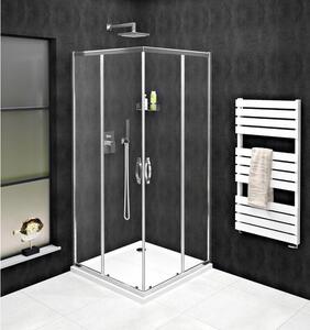 SIGMA SIMPLY Rohový sprchový kout 800x800 mm, rohový vstup, čiré sklo