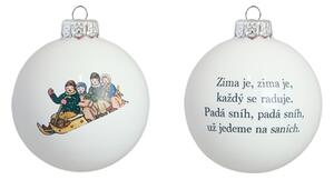 Set 6 vánočních ozdob Josef Lada dětem s říkadly