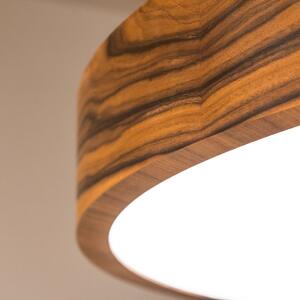 Masivní dřevěné svítidlo woodLED Round Ceiling