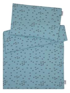 BELISIMA Bavlněný set do postýlky Soft blue Bavlna/Elastan 90x120, 35x25 cm