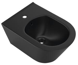 AVVA závěsný bidet 35,5x53cm, černý matný