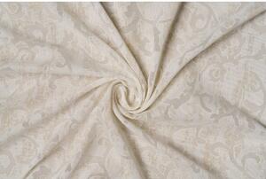Béžová záclona 140x260 cm Baroque – Mendola Fabrics