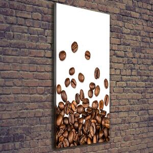 Vertikální Vertikální Foto obraz na plátně do obýváku Zrnka kávy ocv-104419238