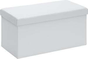 SEDACÍ BOX, textil, kompozitní dřevo, 76/38/38 cm Carryhome - Taburety