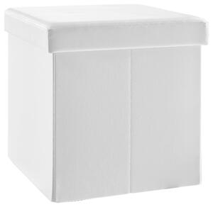 SEDACÍ BOX, textil, kompozitní dřevo, 38/38/38 cm Carryhome - Taburety