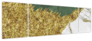 Obraz - Zelený mramor N⁰2 (170x50 cm)