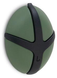 Tmavě zelený nástěnný háček Tick – Spinder Design