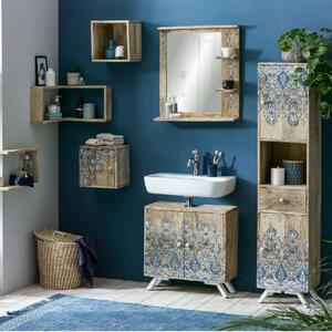 Massive home | Koupelnové zrcadlo Atlantik mangové dřevo - VÝPRODEJ MH00000677