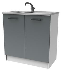 Kuchyňská skříňka dřezová 80 cm - DAG ZL80 2D