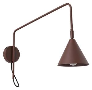 Sollux Lighting Nástěnné svítidlo NOX 1 hnědé s vypínačem
