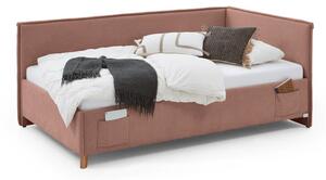 Růžová dětská postel s úložným prostorem 90x200 cm Fun – Meise Möbel