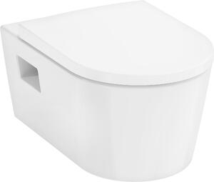Hansgrohe EluPura Original S závěsný WC set, 365x540mm, AquaChannel Flush, včetně WC sedátka, 60207450
