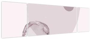 Obraz - Fialový minimalismus N⁰2 (170x50 cm)