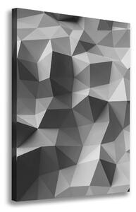 Vertikální Foto obraz na plátně Abstrakce trojúhelníky ocv-105539676