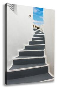 Vertikální Foto obraz na plátně Santorini Řecko ocv-105585073
