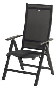 Tmavě šedá kovová zahradní židle Winslow – Hartman