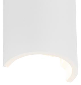 Moderní nástěnná lampa bílá - Colja Novo